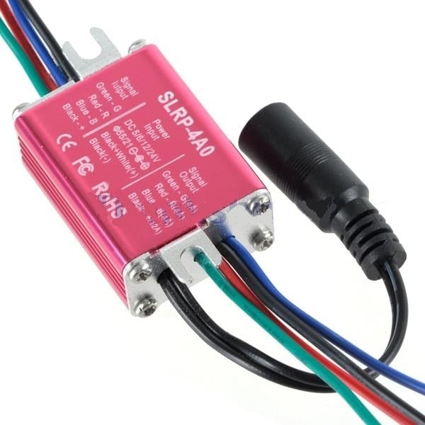 RGB repeater / versterker LED strip RGB repeater / versterker LED strip